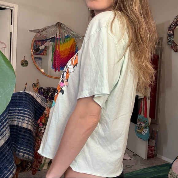 Disney Mickey & Friends Graphic Tee - Light Green - Picture 2 of 2